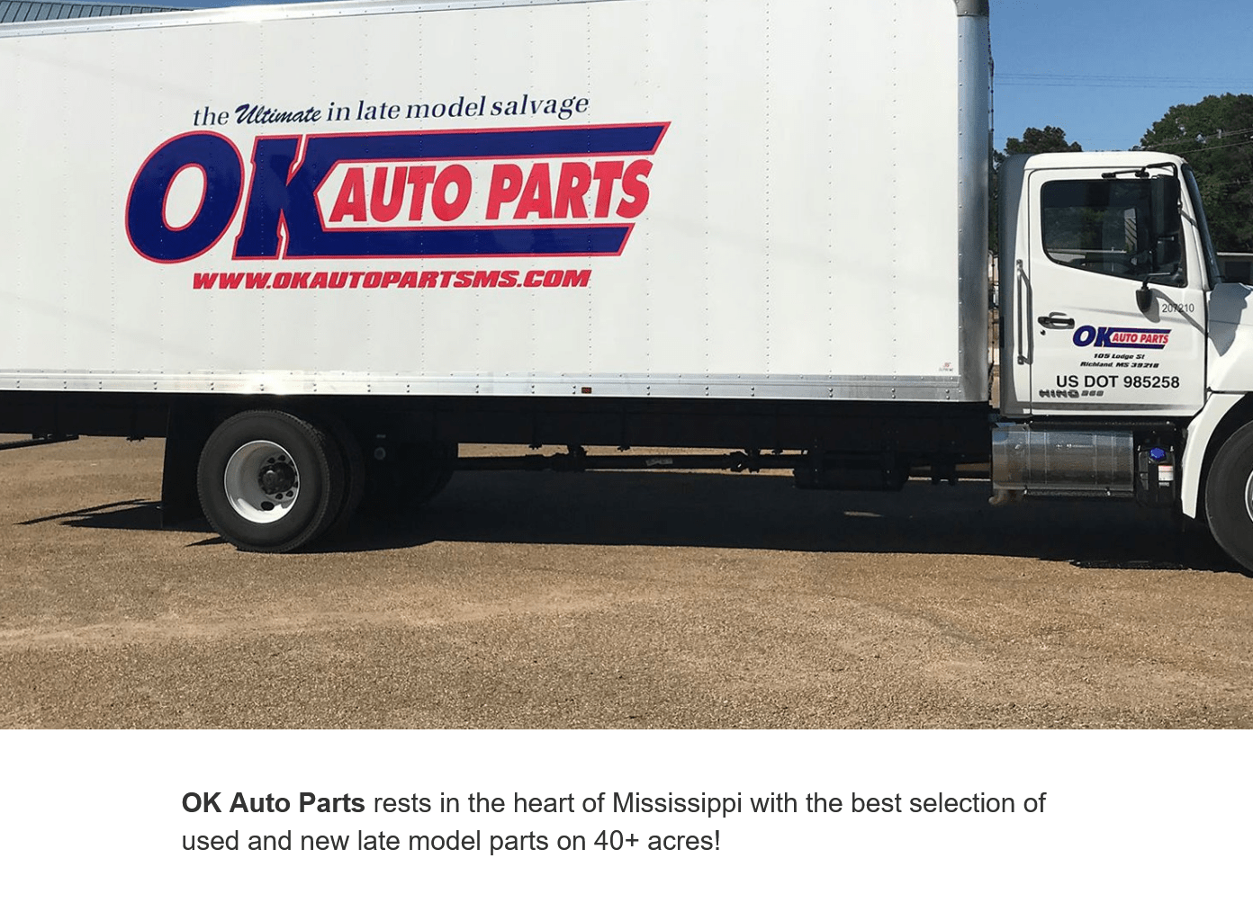 OK Auto Parts Mississippi – In Business Since 1957